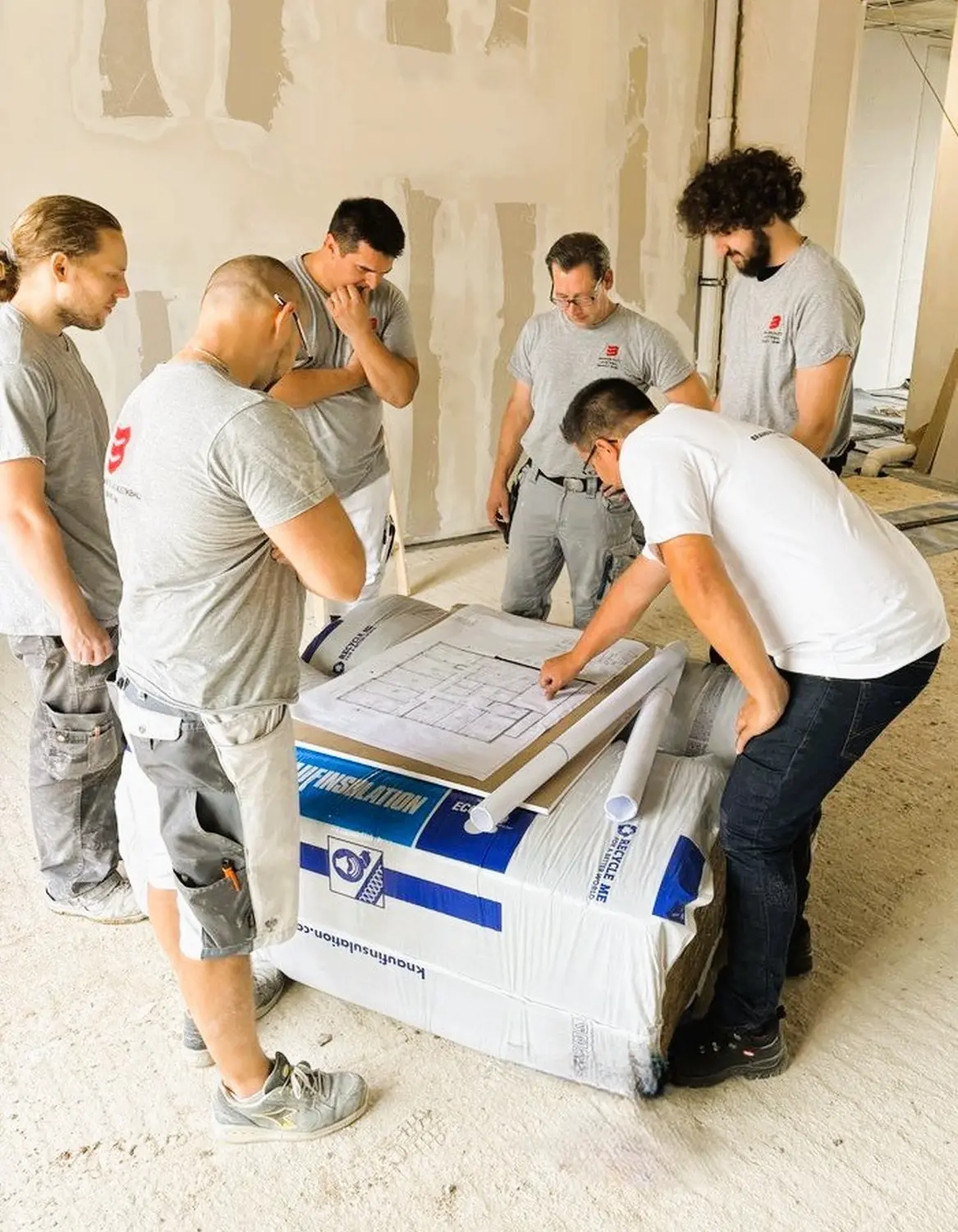 Das Team von Brandschutz und Akustikbau Brandt GmbH arbeitet